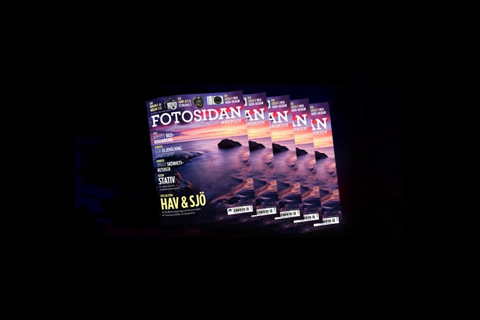Large interview and feature published in Fotosidan Magasin