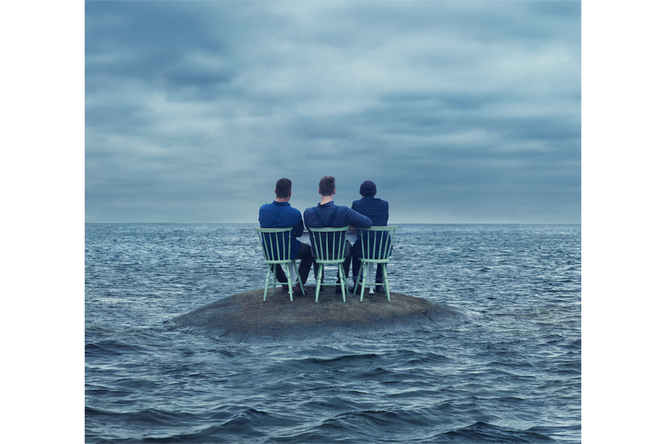Music album cover art for Solala – stormy portraits in Göteborg