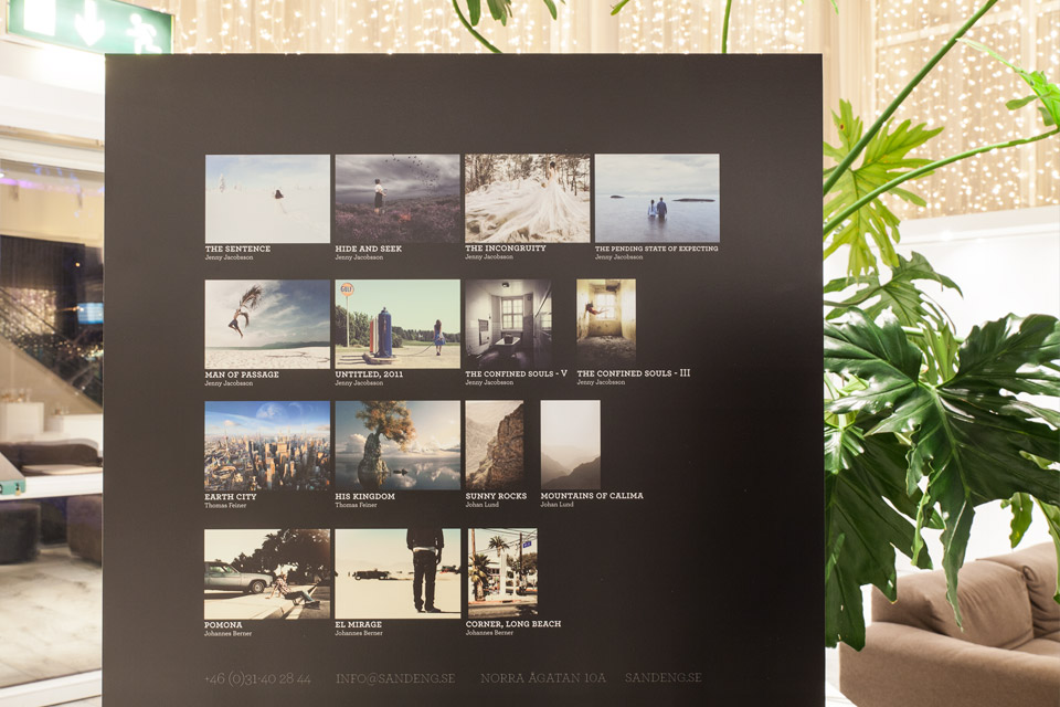 EXHIBITION at Gothia Towers The Gallery – Jenny Jacobsson, Thomas Feiner, Johannes Berner & Johan Lund
