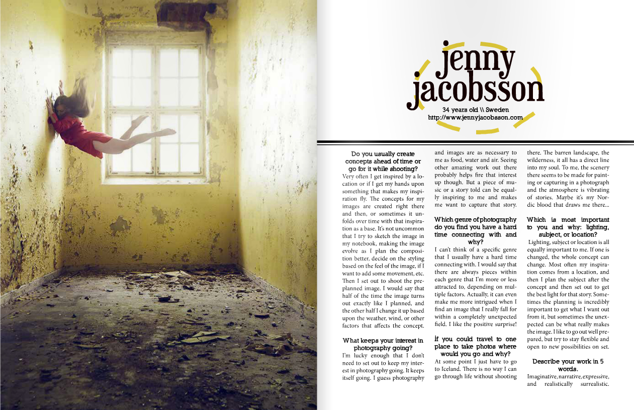 Feature and interview in Golden Age Magazine