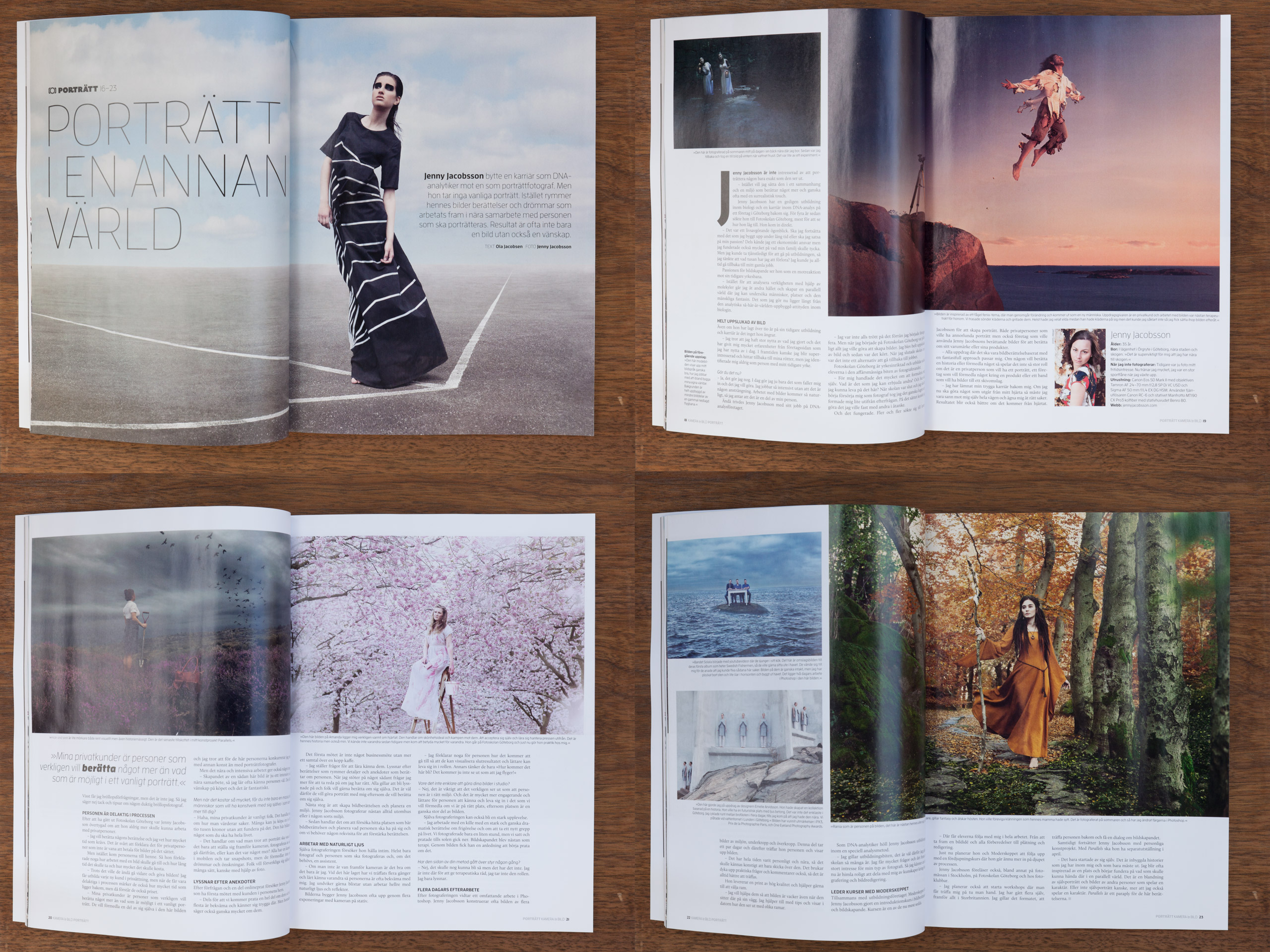Feature and interview for Kamera & Bild – PORTRAIT SPECIAL